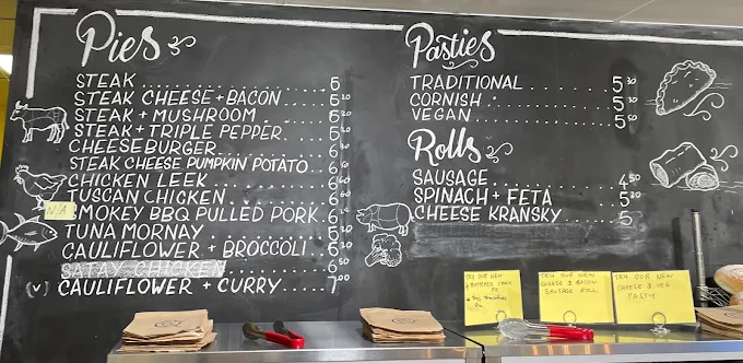 Banana Boogie Bakery menu 1